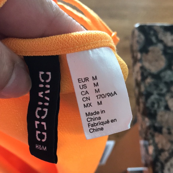 NWOT H & M Divide Body Suit - Picture 4 of 4